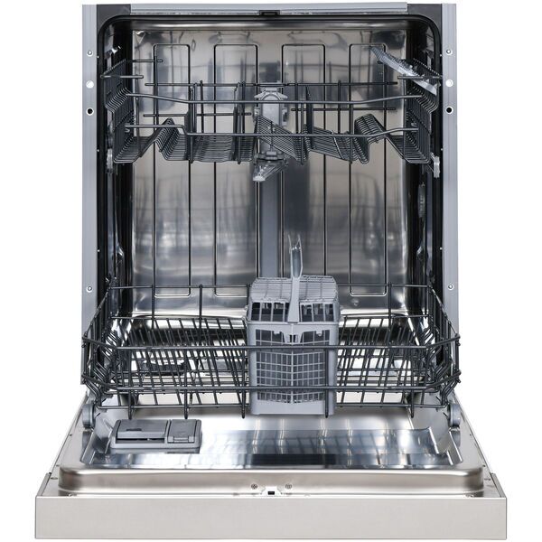 Telefunken GET6012DI partially integrated dishwasher | silver/black, image 2 of 3