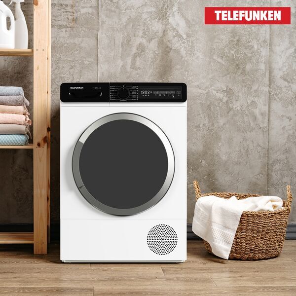Telefunken T-WP-9-3-W Sušička s tepelným čerpadlem 9 kg | bílá 3