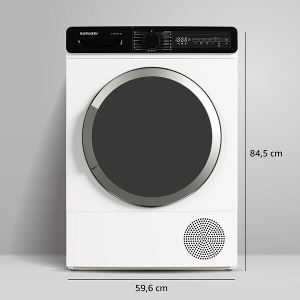 Telefunken T-WP-9-3-W Sušička s tepelným čerpadlem 9 kg | bílá 4