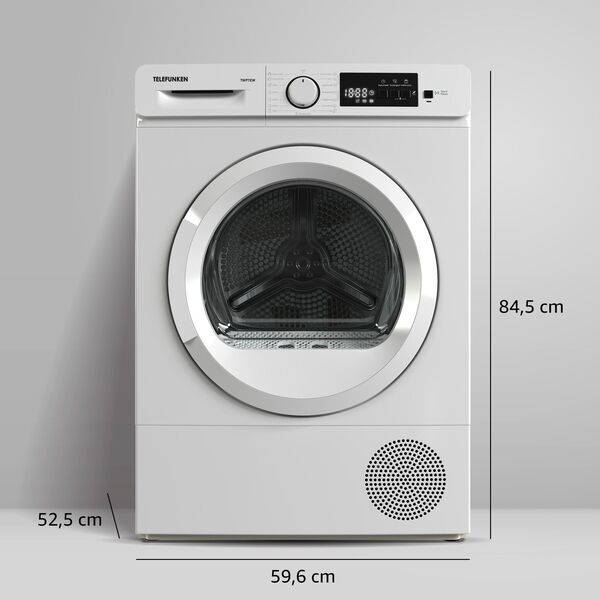 Telefunken TWP7EW Wärmepumpentrockner 7 kg | weiß 2