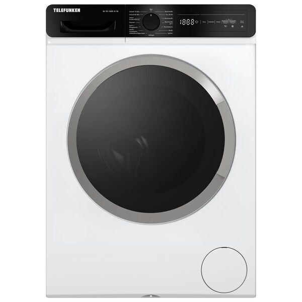 Telefunken W-10-1400-A-W Front-loading washing machine 10 kg | white/black 1