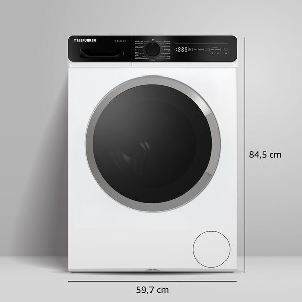 Telefunken W-9-1400-A-W Front-loading washing machine 9 kg | white 3