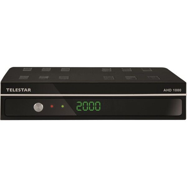 TELESTAR AHD 1000 HDTV SAT Receiver | preto