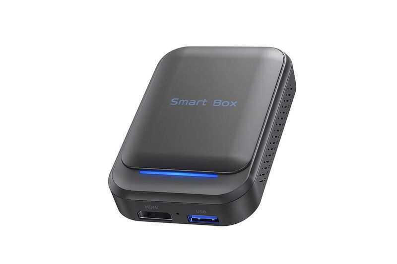 Timeknow R605 Android 11 Wireless CarPlay multimedia Box | black, image 1 of 3