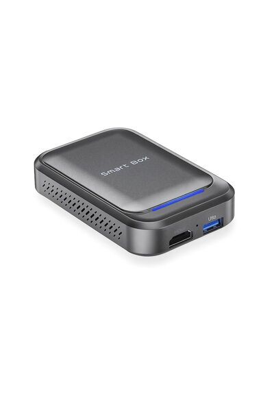 Timeknow R605 Android 11 Wireless CarPlay multimedia Box | black, image 2 of 3