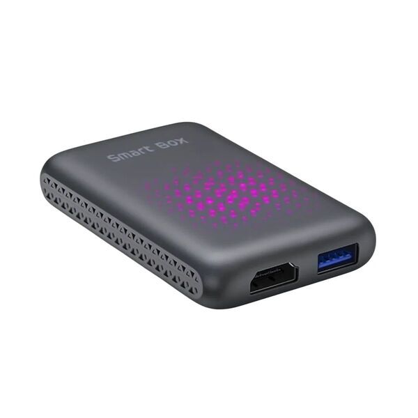 Timeknow R609 Android 11 Wireless CarPlay multimedia Box | negro, image 2 of 2