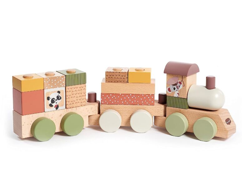 Tiny Love Stapelzug Holz | mehrfarbig 1