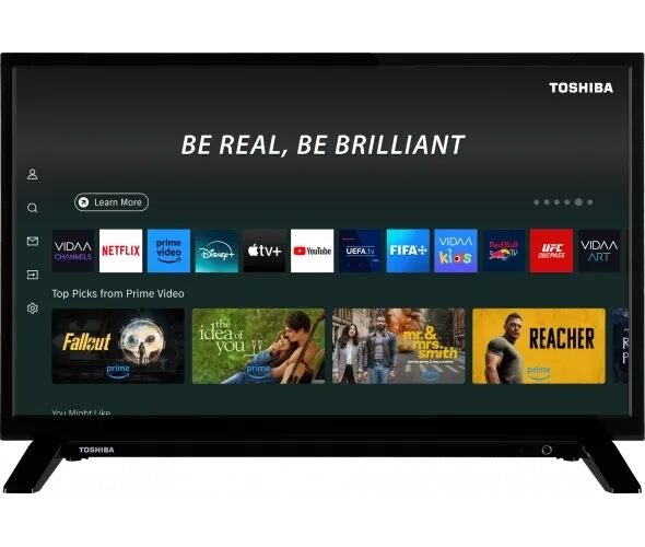 Toshiba 24WV2F63DAZ 24" Schwarz