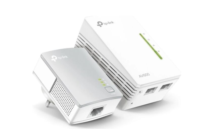 TP-Link AV600 Power-Line Wi-Fi Kit | white 3