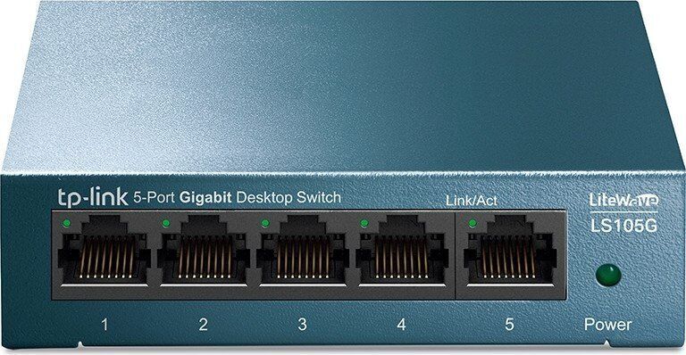 TP-Link LS100 LiteWave Desktop Gigabit Switch | turquoise 1