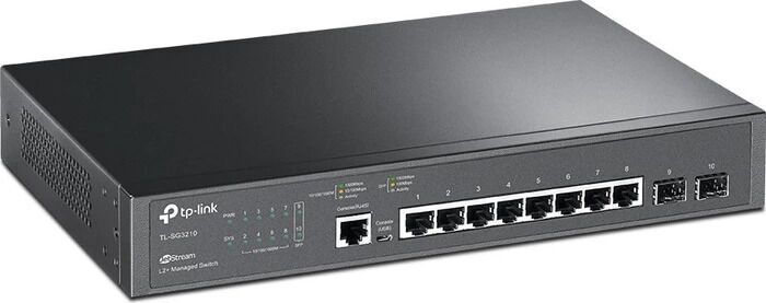 TP-Link Omada SG3210 JetStream switch Gigabit da desktop | nero, image 3 of 3