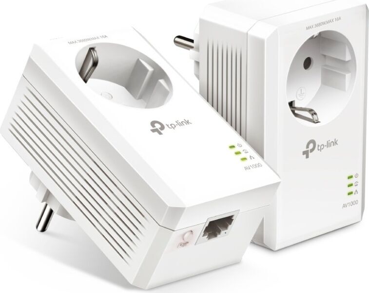 TP-Link Powerline AV1000 Passthrough Starter Kit TL-PA7017P-KIT | white 1