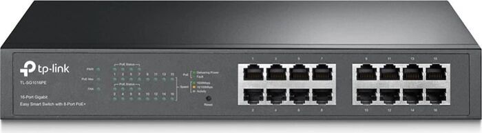 TP-Link TL-SG1016PE Switch Gigabit de sobremesa | negro, image 1 of 3