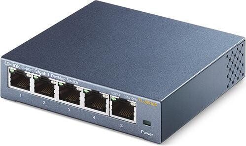 TP-Link TL-SG105 Desktop Gigabit Switch | blauw 1