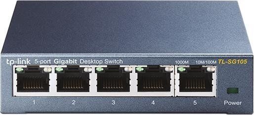 TP-Link TL-SG105 Desktop Gigabit Switch | blauw 3