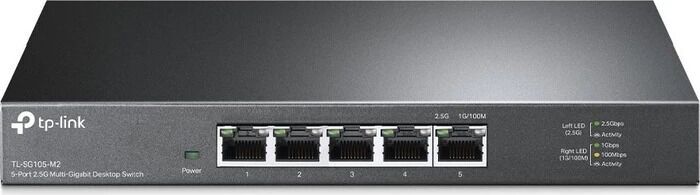 TP-Link TL-SG105-M2 Desktop 2.5G Switch | grey, image 1 of 3
