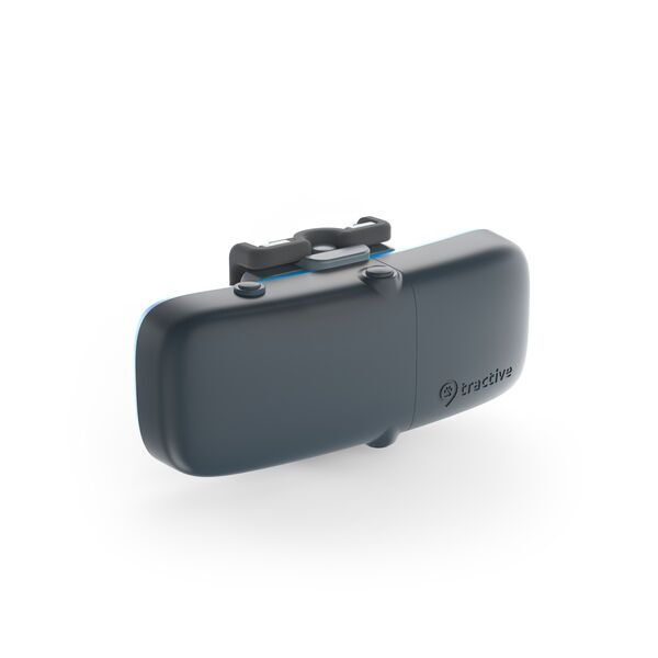 Localizzatore GPS Tractive per cani, con monitoraggio attività modello 2020 | ABBONAMENTO ESCLUSO | TRDOG1 | grigio 2