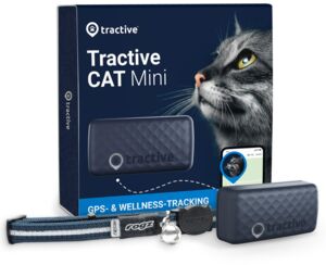 Tractive GPS CAT Mini — lokalizator dla kota z monitorowaniem aktywności | NIE ZAWIERA ABONAMENTU