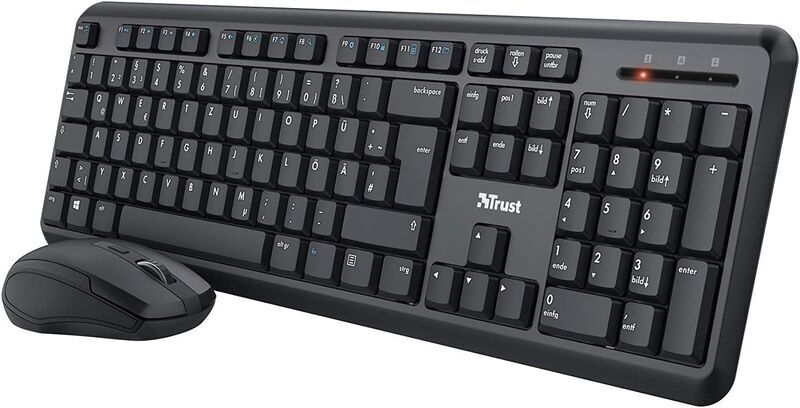 Trust Ymo Keyboard And Mouse Set | black | DE 1
