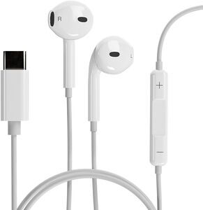 USB-C kabelgebundene Kopfhörer mit Mikrofon und Lautstärkeregler