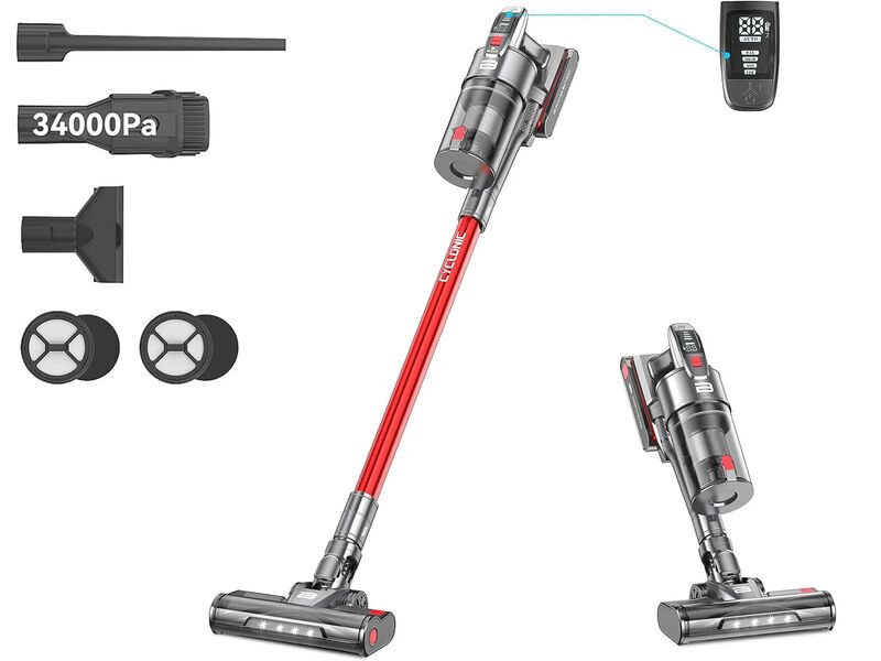 Vistefly B6 Battery hand vacuum cleaner | red, image 1 of 1