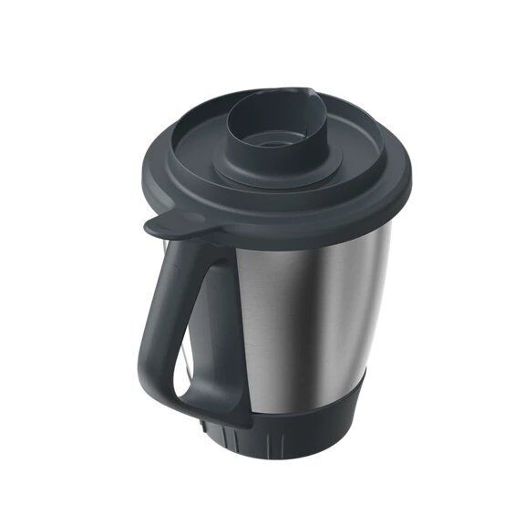 Vorwerk Mixtopf komplett für Thermomix TM5 silber/schwarz