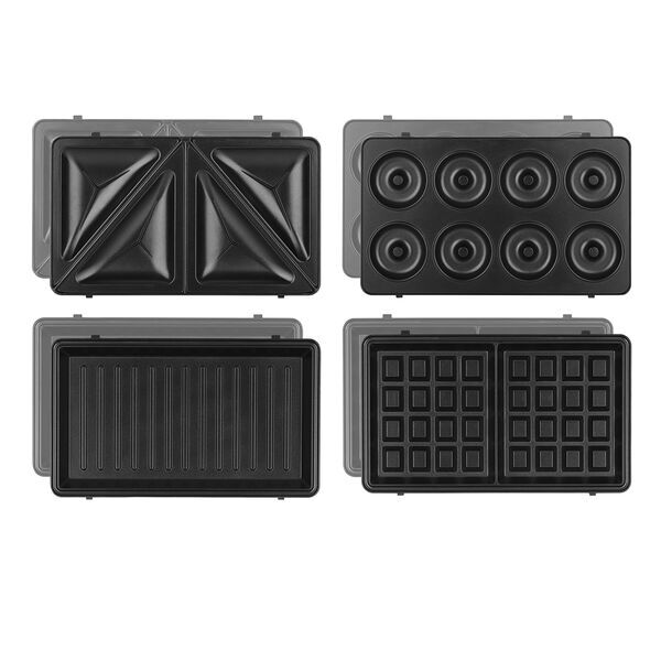 Weasy JOY600 Sandwich Maker 4 in 1 | black 4