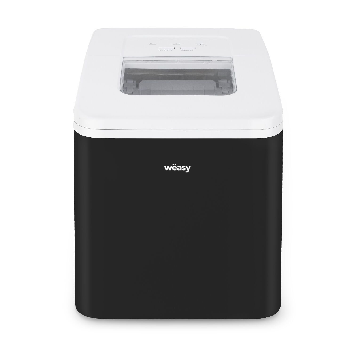 Weasy KW12 Eiswürfelmaschine schwarz/weiß