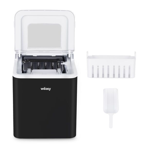 Weasy KW12 Ice Cube Machine | black/white 3