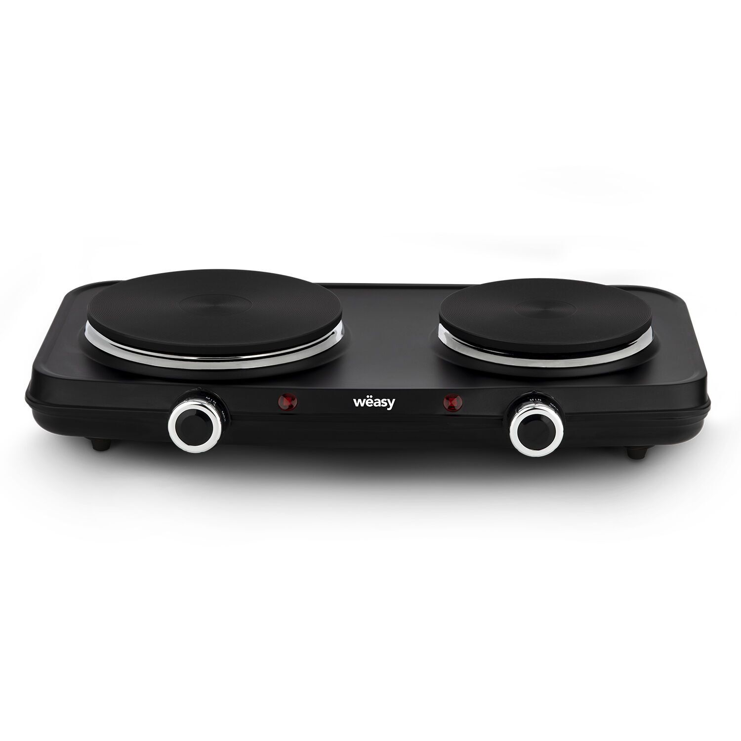 Weasy PLW225 Doppelkochplatte schwarz