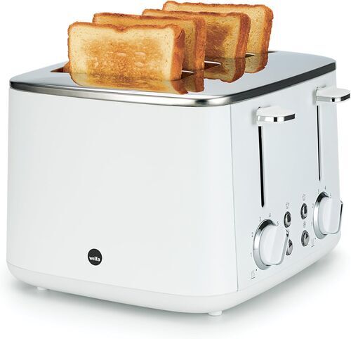 Wilfa T04W-1600 FAMILY Toaster   weiß/silber - Refurbished