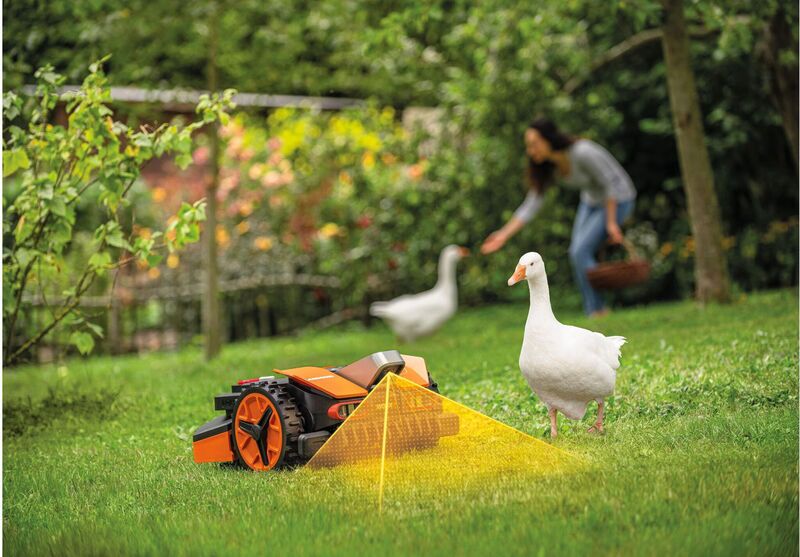 Worx Landroid Vision L1600 1.600 m² Mähroboter | orange 5