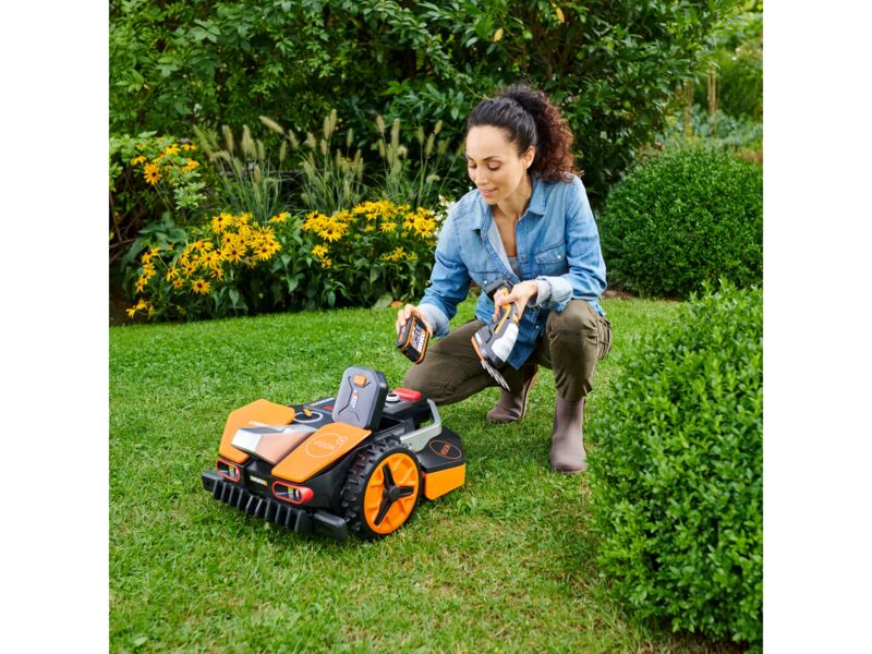 Worx Landroid Vision M600 600 m² Robot de tonte | orange 4