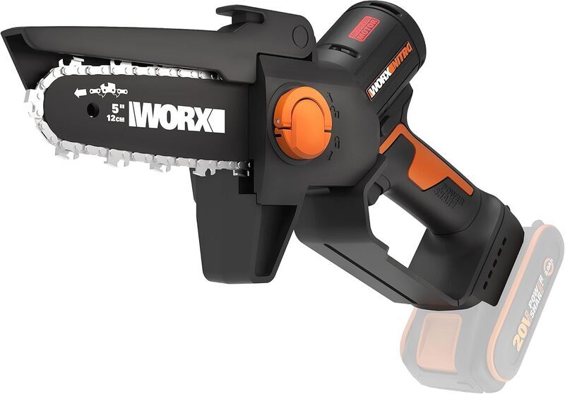 Worx WG325E.9 Nitro Akku-Astsäge without battery | black/orange 1