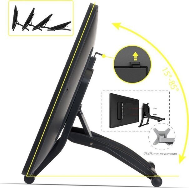 XP-Pen Artist Display 22E Pro | Grafiktablet | sort 2