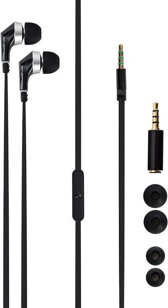 Xqisit In-Ear Auriculares | preto