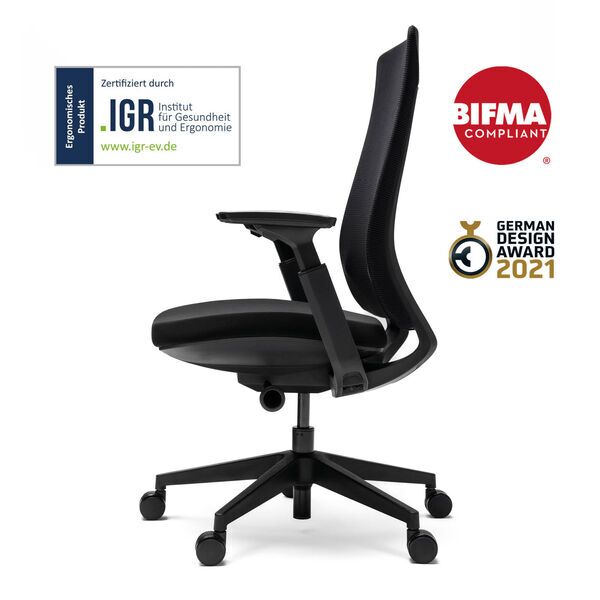 Yaasa Chair Essential - Bürostuhl | schwarz 4