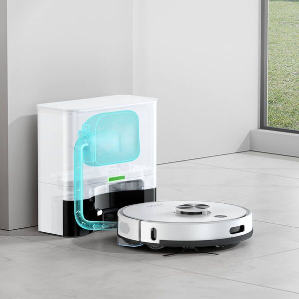 ZACO A10 Plus Robot vacuum cleaner with mopping function | White Frost 3