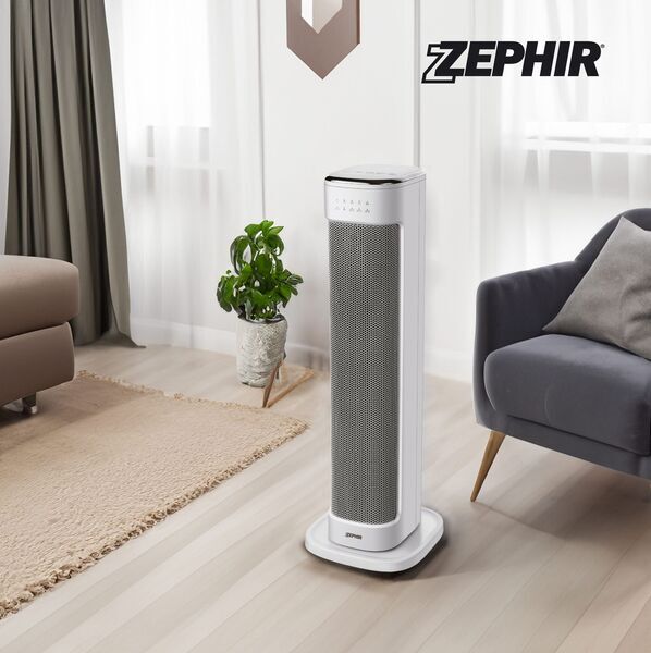 Zephir TW8000R Grelnik z ventilatorjem | bela 2