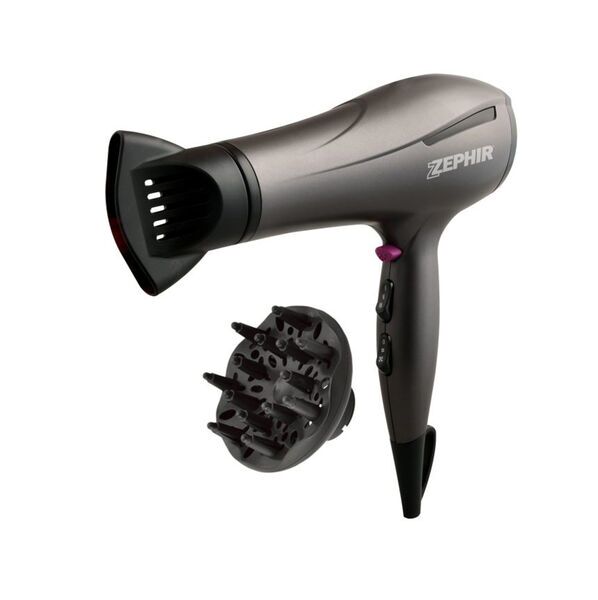 Zephir ZHB2001 Sèche-cheveux | gris 1