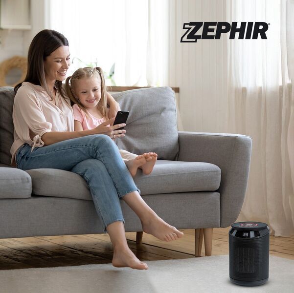 Zephir ZPTC2000WI Grelnik z ventilatorjem | črna 2