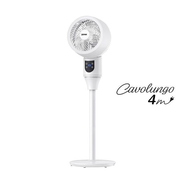 Zephir ZTB25B Ventilatore a piedistallo | bianco 1