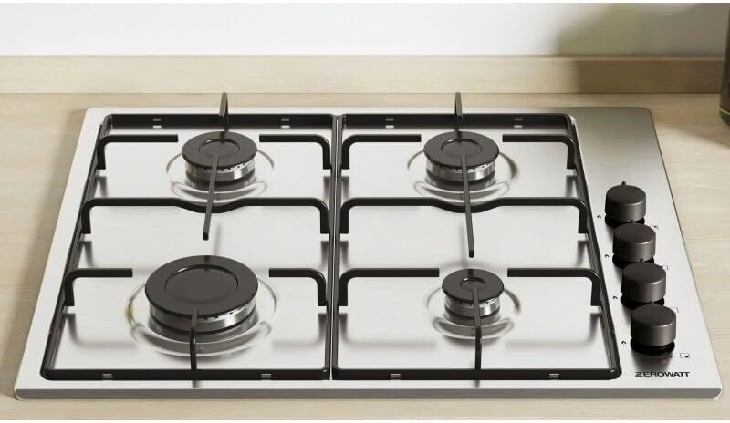 Zerowatt ZHW6LCX1 Gaskochfeld | grau 2