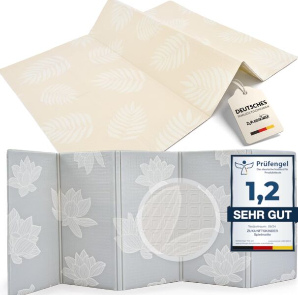 Zukunftskinder Spielmatte faltbar | monivärinen 1